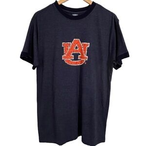 Auburn University Ringer T-Shirt Size Large